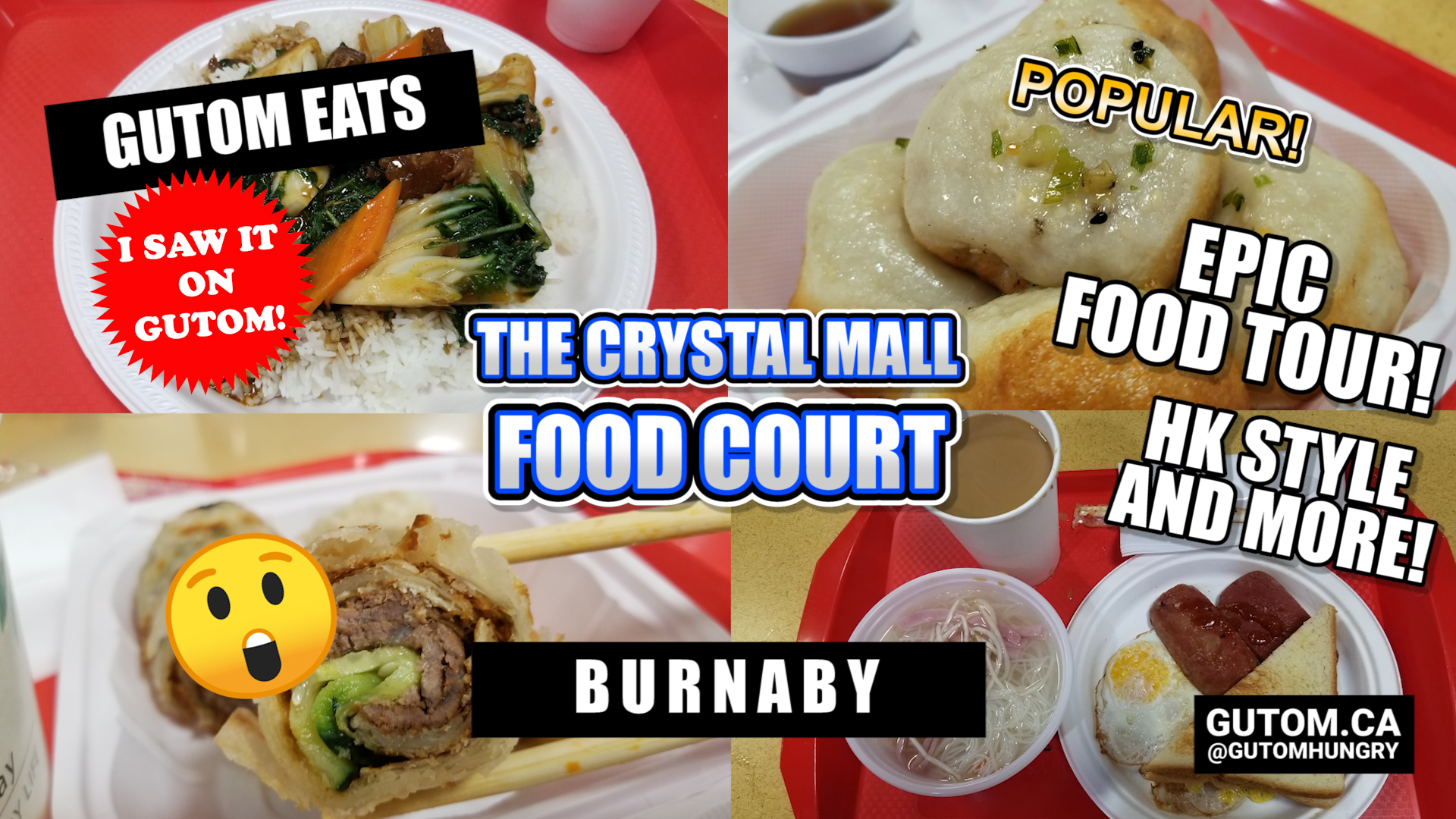 EPIC FOOD TOUR AT THE CRYSTAL MALL ASIAN FOOD COURT BURNABY KINGSWAY